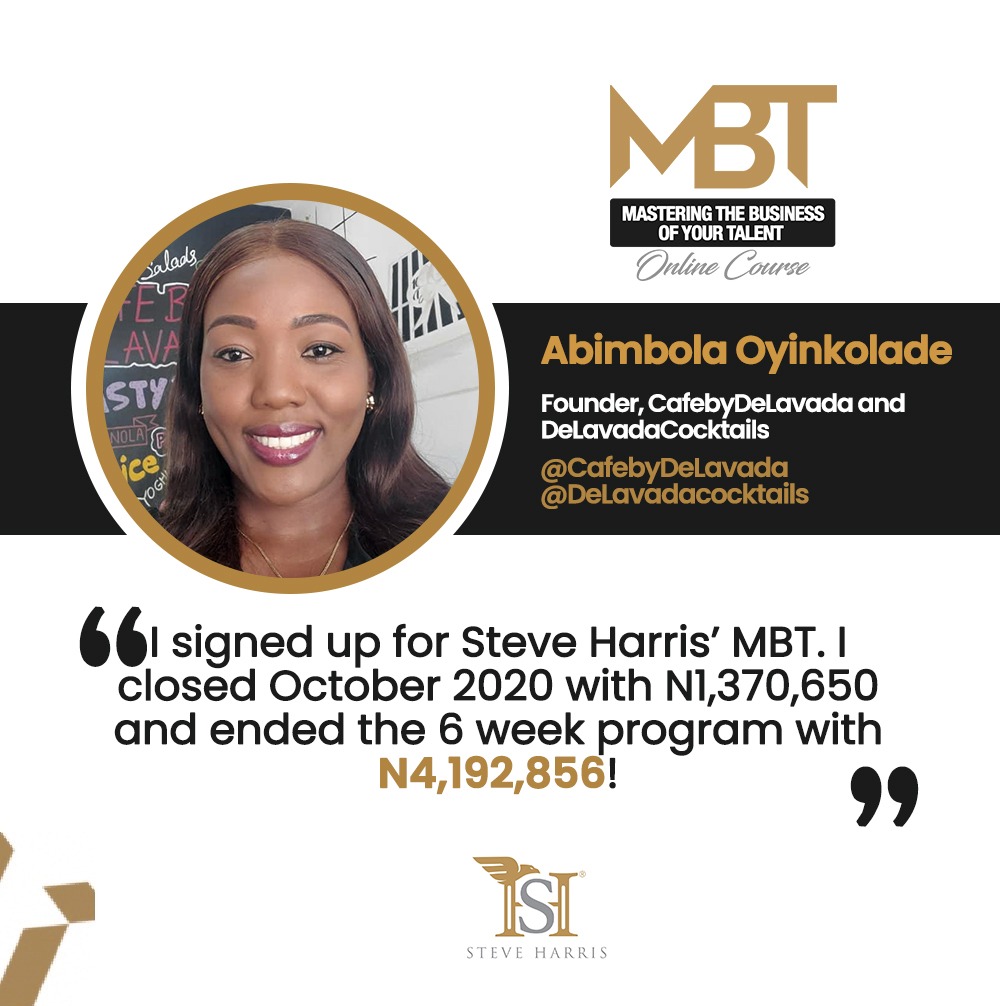 Abimbola Oyinkolade, CafebyDeLavada — N1,370,650 to N4,192,856 in 6 weeks