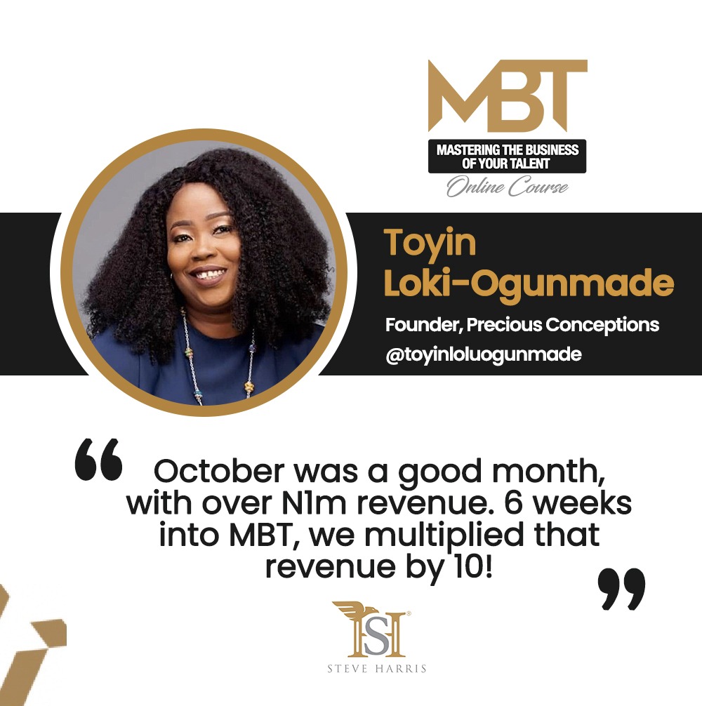 Toyin Loki-Ogunmade — 10x revenue in 6 weeks